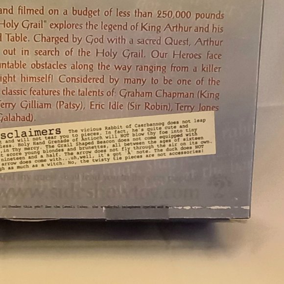 Monty Python & The Holy Grail 12" Action Figure - John Cleese as Sir Launcelot - Picture 11 of 14